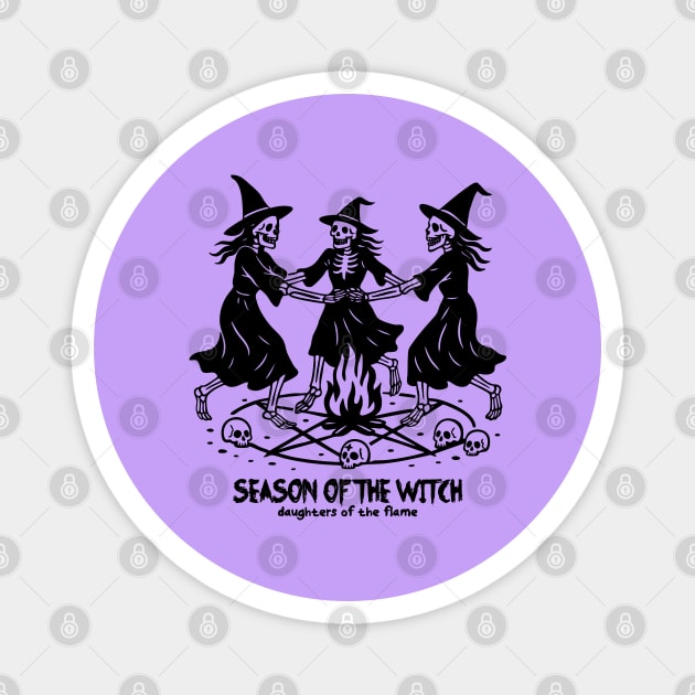 SEASON OF THE WITCH Magnet by Fabrik